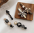 Kit 6 Presilhas Luxo Strass Pérola P&B - comprar online