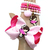 Kit Bailarina Pulseira + laço de Cabelo Bailarina