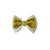 Laço Natal Dourado Glam Médio