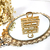 Presilha Retangular Strass