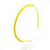 Tiara Slim Glitter Amarelo