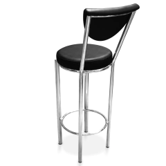 Banqueta Alta Roma Cromada - comprar online