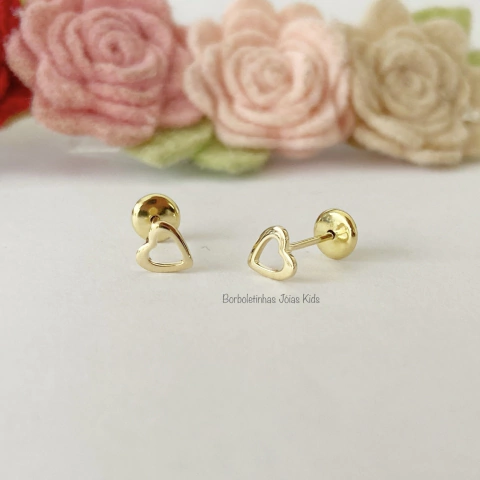 Brinco Infantil Coração