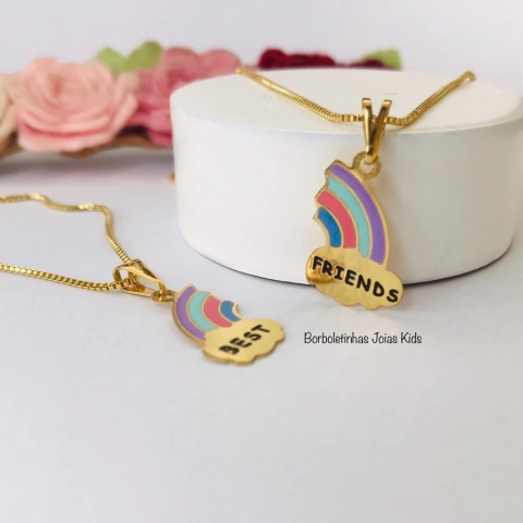 Colar Infantil Melhores Amigas