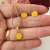 Conjunto Emoji Colar e Brinco Banhado a Ouro - comprar online