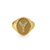 Anel Letra Y Cravejada - Banhado a Ouro 18K - comprar online