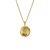 Colar Medalha Letra Y - Banhado a Ouro 18K - comprar online