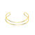 Bracelete Fio Duplo - Banhado a Ouro 18K - comprar online