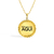 Pingente Redondo Moldura New Personalize - 3,5cm - Banhado a Ouro 18K - comprar online