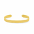 Bracelete Liso Golden - Banhado a Ouro 18K