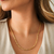 Corrente Cordão Baiano (3mm) - Banhado a Ouro 18K - comprar online