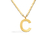 Colar Max Letra - Banhado a Ouro 18K na internet