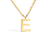 Colar Max Letra - Banhado a Ouro 18K - loja online