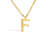 Imagem do Colar Max Letra - Banhado a Ouro 18K