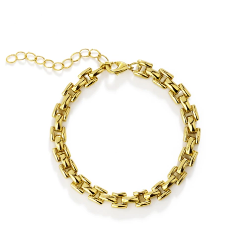 Pulseira Relógio - Banhado a Ouro 18K - comprar online