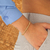 Pulseira de malha dourada banhada a ouro 18K