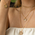 Colar Medalha Colorida Letra - Banhado a Ouro 18K - comprar online