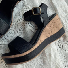 SANDALIA KIMI BLACK TEXTURADO - (760) - comprar online