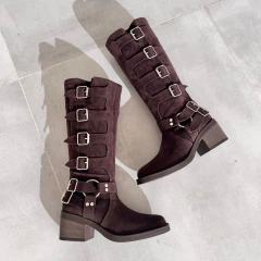 BOTA BROOKS CHOCOLATE GAMUZA - comprar online