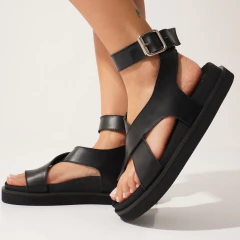 SANDALIA AURA BLACK - LAS ROXY