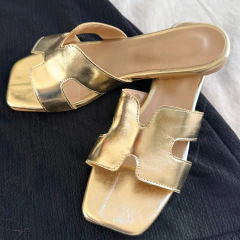 SANDALIA CHATA CELINA GOLD