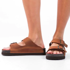 SANDALIA CHAR TOAST - LAS ROXY