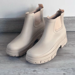 BOTA DE LLUVIA SIRIS OFF WHITE - comprar online