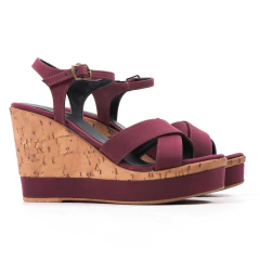 SANDALIA TALIA MALBEC - (870) en internet