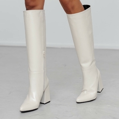 BOTA CECILIA OFF WHITE - comprar online