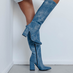 BOTA CECILIA BLUE JEAN - tienda online