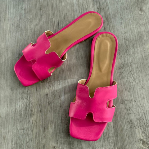 SANDALIA CHATA CELINA FUCSIA