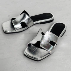 SANDALIA CHATA CELINA SILVER