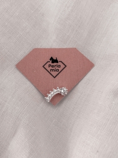 Miniatura plata y cubic Karol por unidad - comprar online