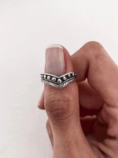 Anillo plata Ivonne