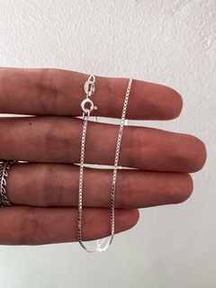 Cadena de plata Marta