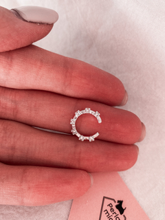 Ear Cuff Plata y cubic Aurora por unidad en internet