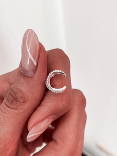 Ear cuff Plata cubic Mirna por unidad en internet