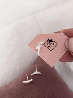 Miniatura Plata y cubic Tina por unidad