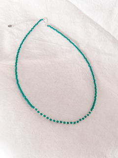 Cadena Plata y Piedras naturales - tienda online