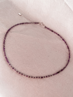 Cadena Plata y Piedras naturales - tienda online