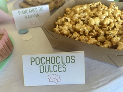 Pochoclos dulces en internet