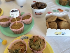 Muffins de verduras - Risa