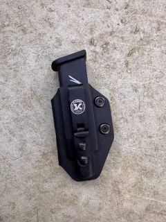 Porta Carregador IWB Preto DCC Glock.