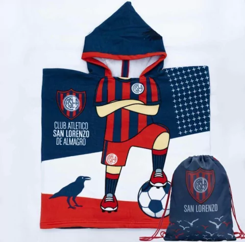 PONCHO MICROFIBRA SAN LORENZO City (POIN-SL02)