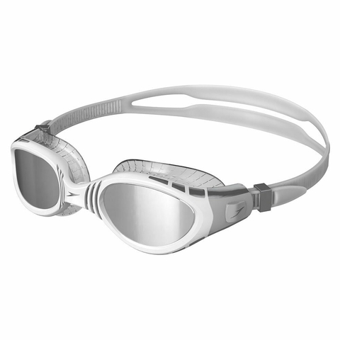 Antiparras Futura Biofuse Mirror Flexi AU Speedo ~ Gris/Blan (S30010068U174)