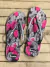 Ojotas slim dama estampadas - Leaves (OJSLESTLVS)