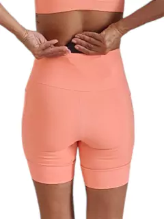 Short Classic 6 Bolsos | Tecido de Compressão Emana Peach na internet