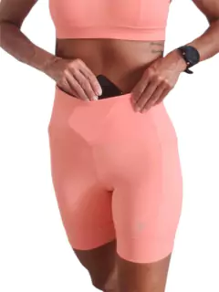 Short Classic 6 Bolsos | Tecido de Compressão Emana Peach