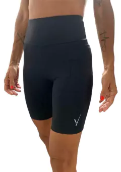 Bermuda | Tecido de Compressão Emana Preto - comprar online