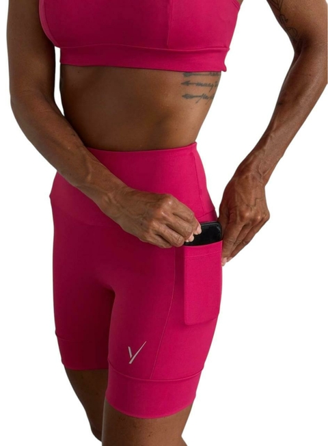 Short Classic 2 Bolsos | Tecido de Compressão Emana Amarena - comprar online